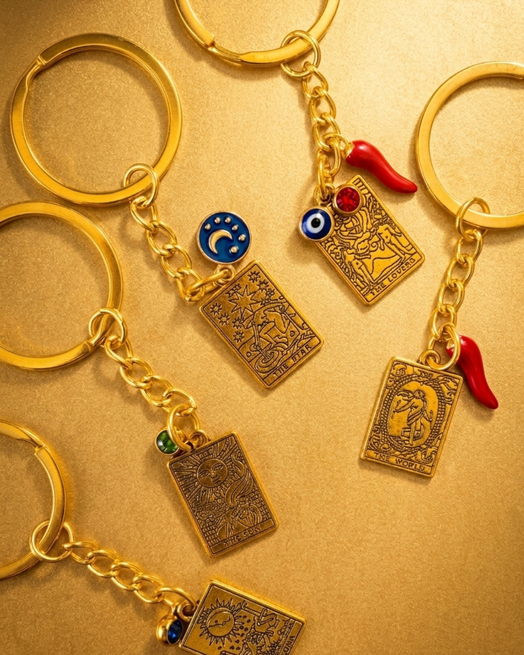 EMOZIONI Portachiavi Oro