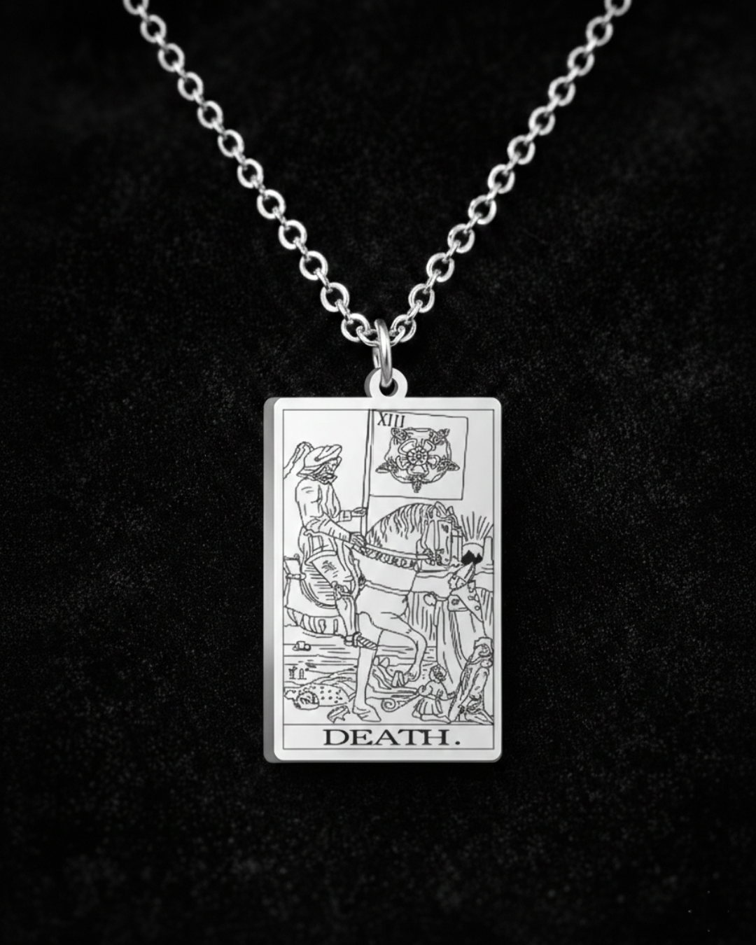 La Morte Tarocchi - Collana Argento