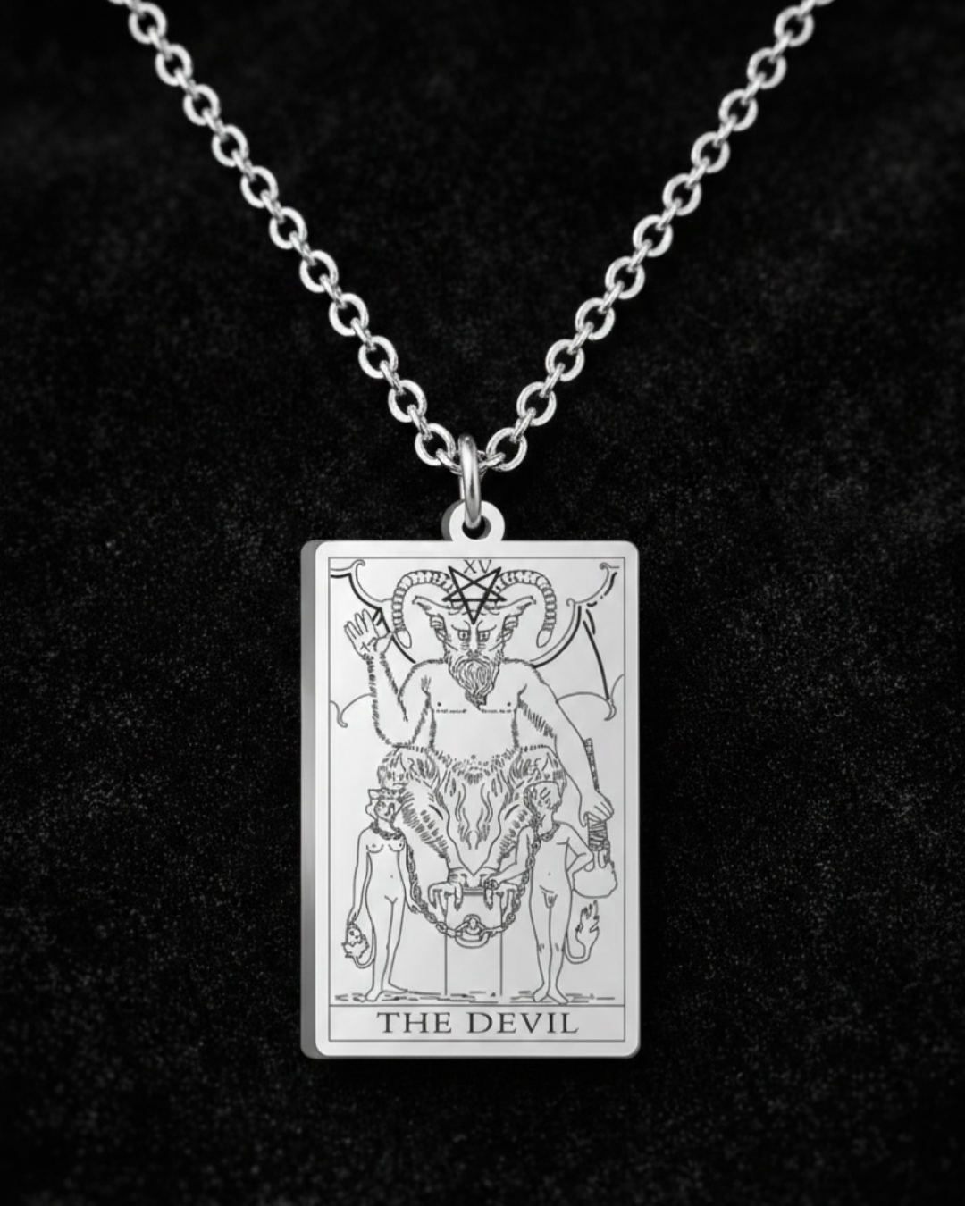Il Diavolo Tarocchi - Collana Argento
