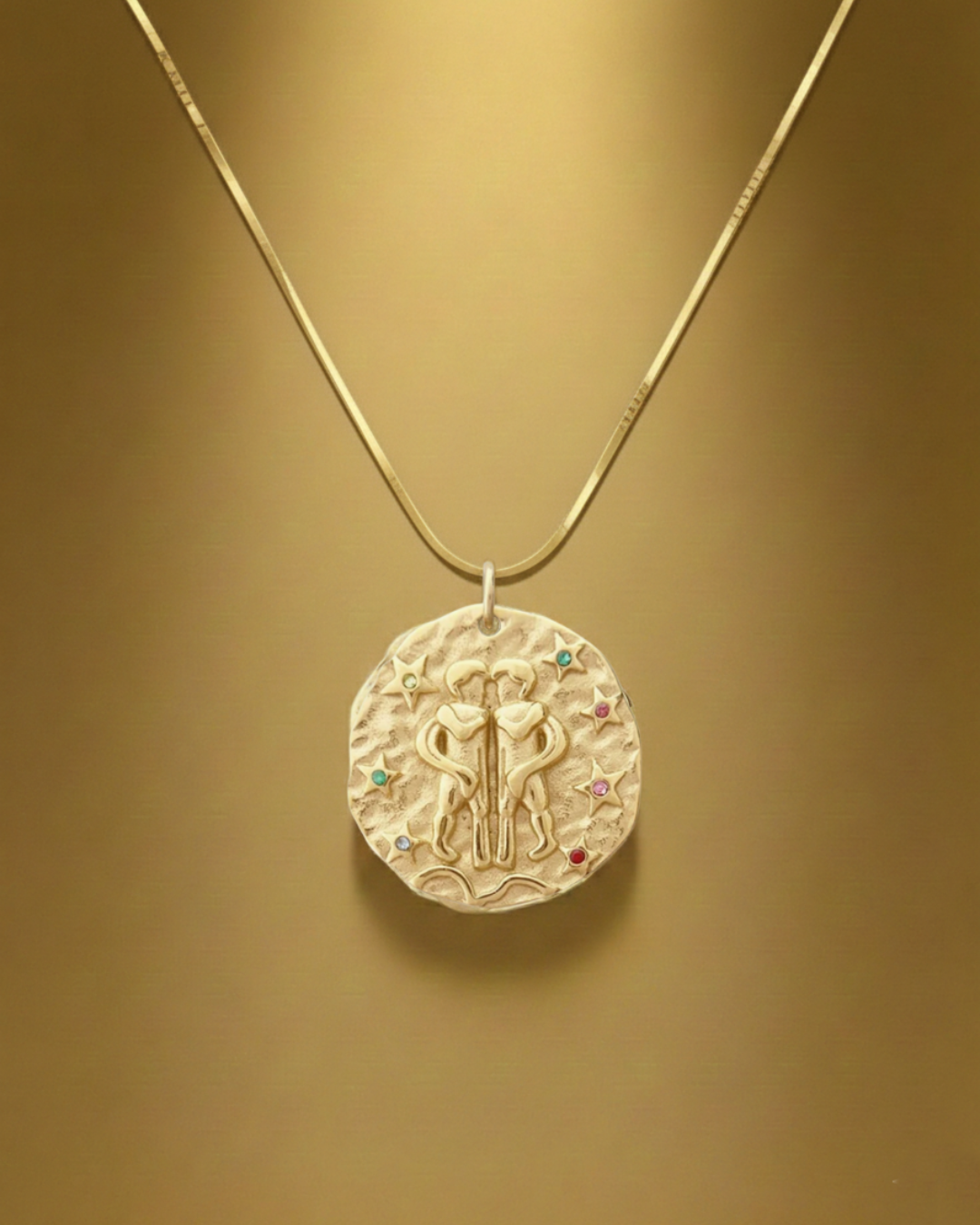 Gemelli - Collana Zodiaco Oro