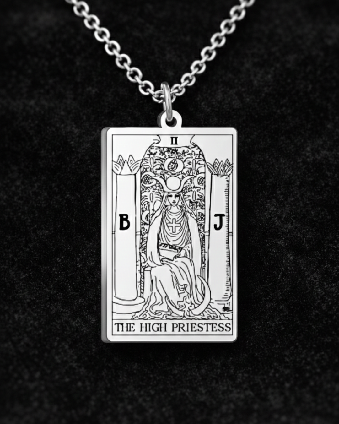 La Papessa Tarocchi - Collana Argento