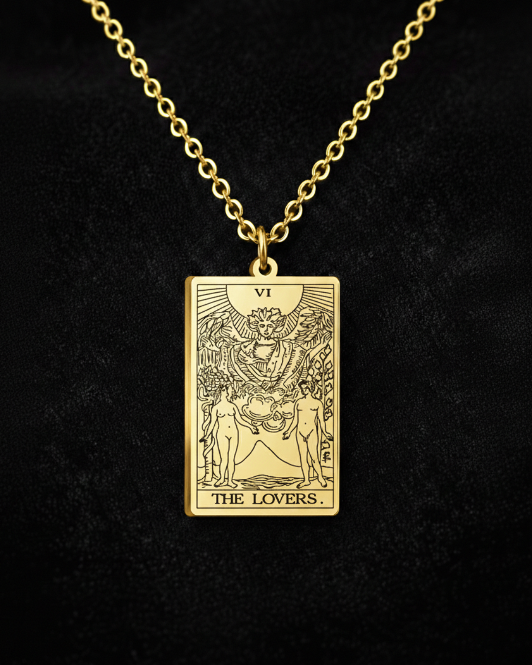 Gli Amanti Tarocchi - Collana Oro
