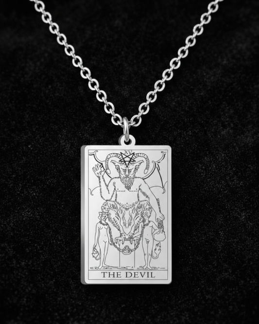 Il Diavolo Tarocchi - Collana Argento