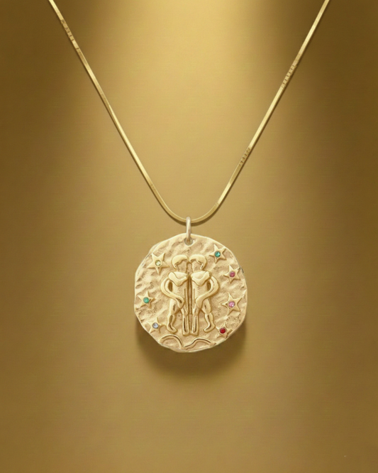 Gemelli - Collana Zodiaco Oro