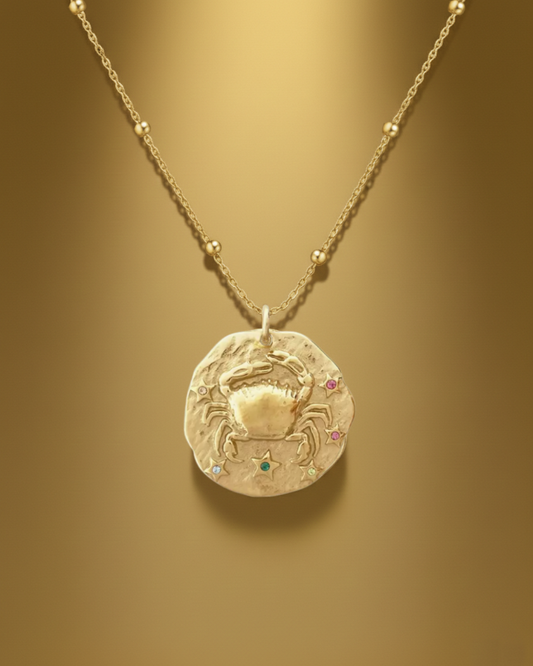 Cancro - Collana Zodiaco Oro