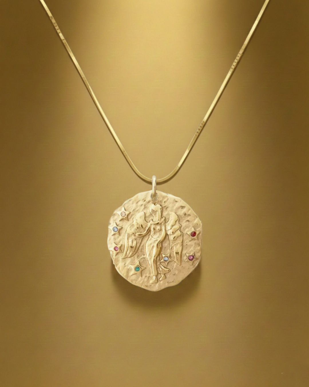 Vergine - Collana Zodiaco Oro
