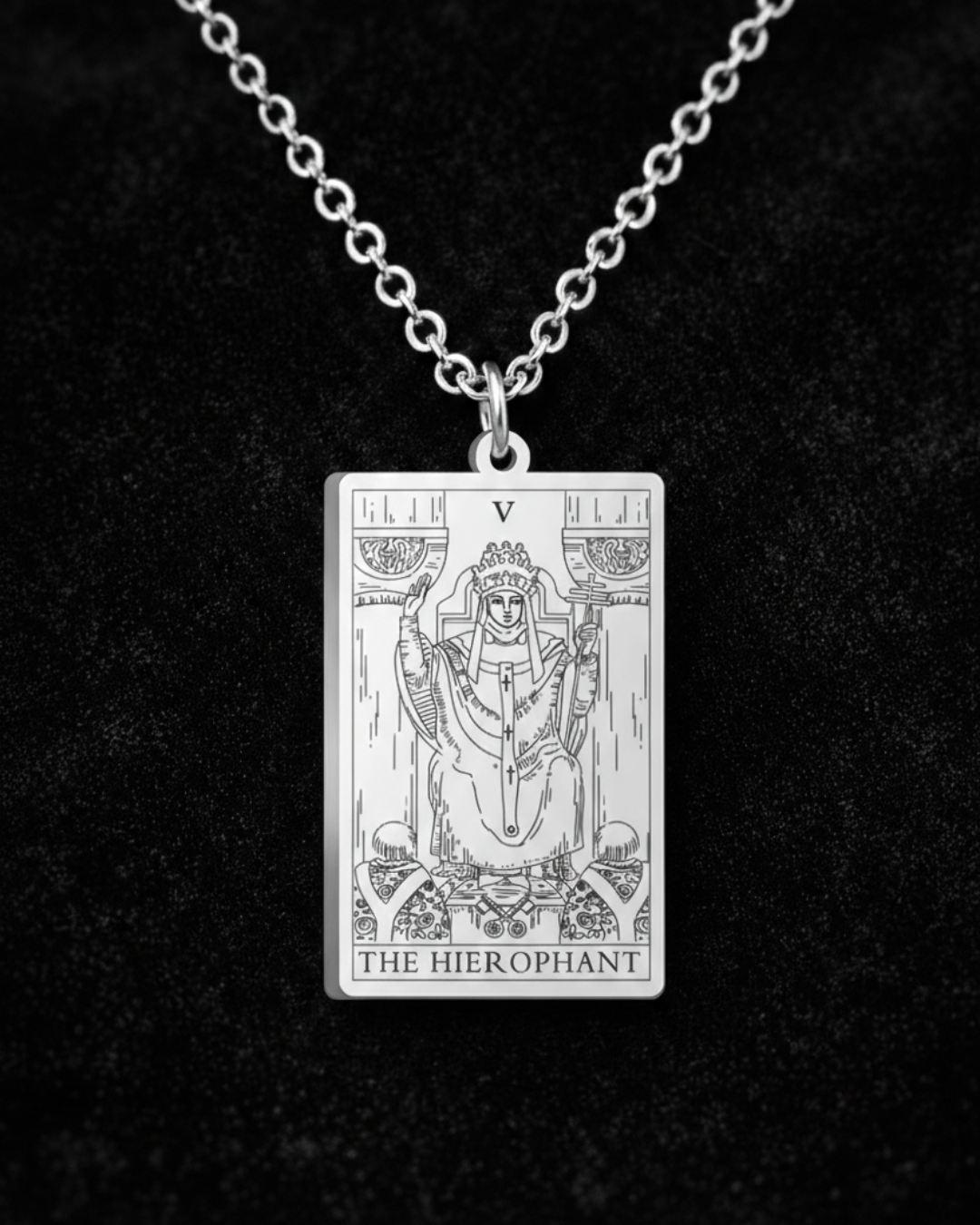 Il Papa Tarocchi - Collana Argento