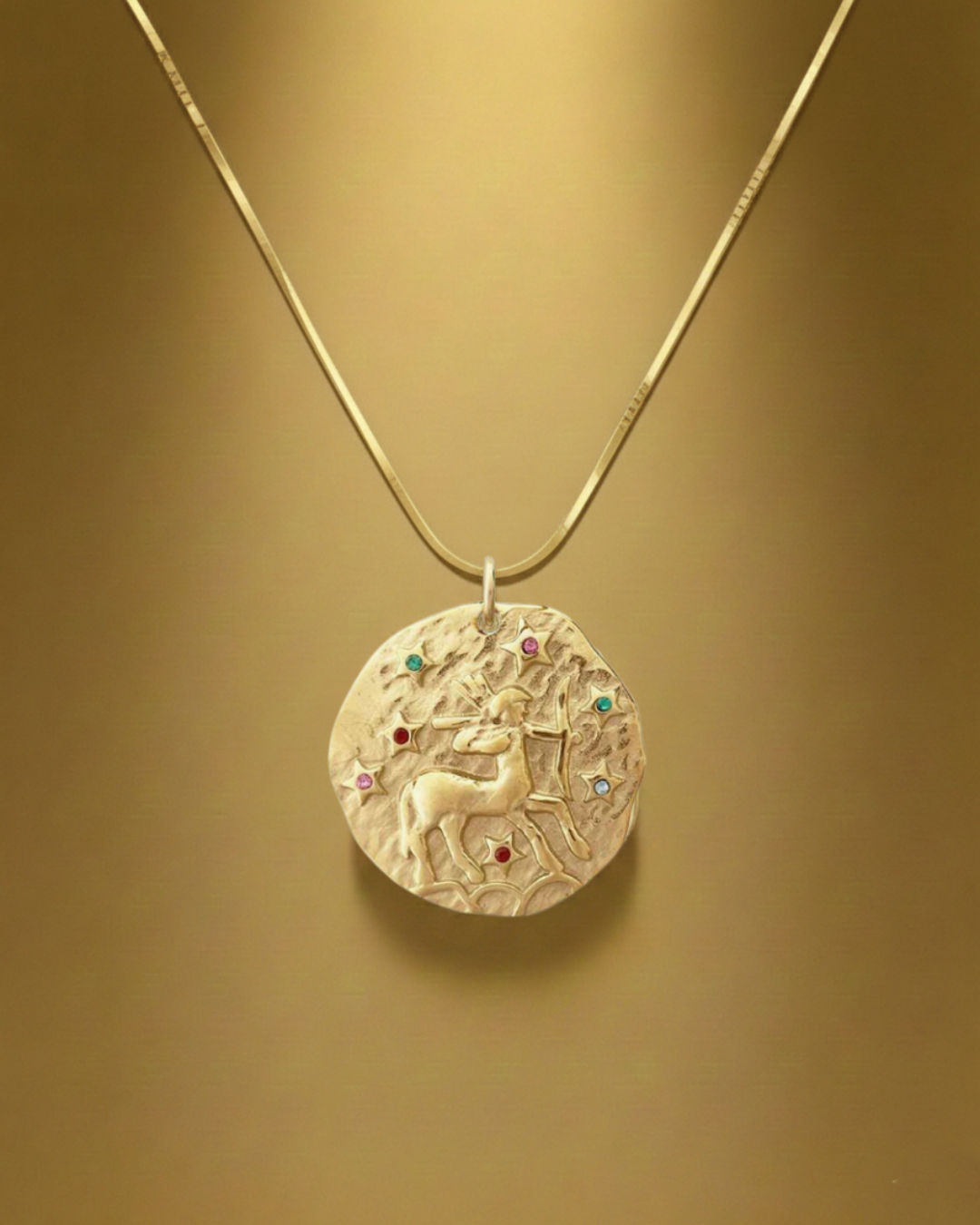 Sagittario - Collana Zodiaco Oro