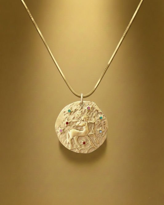 Sagittario - Collana Zodiaco Oro