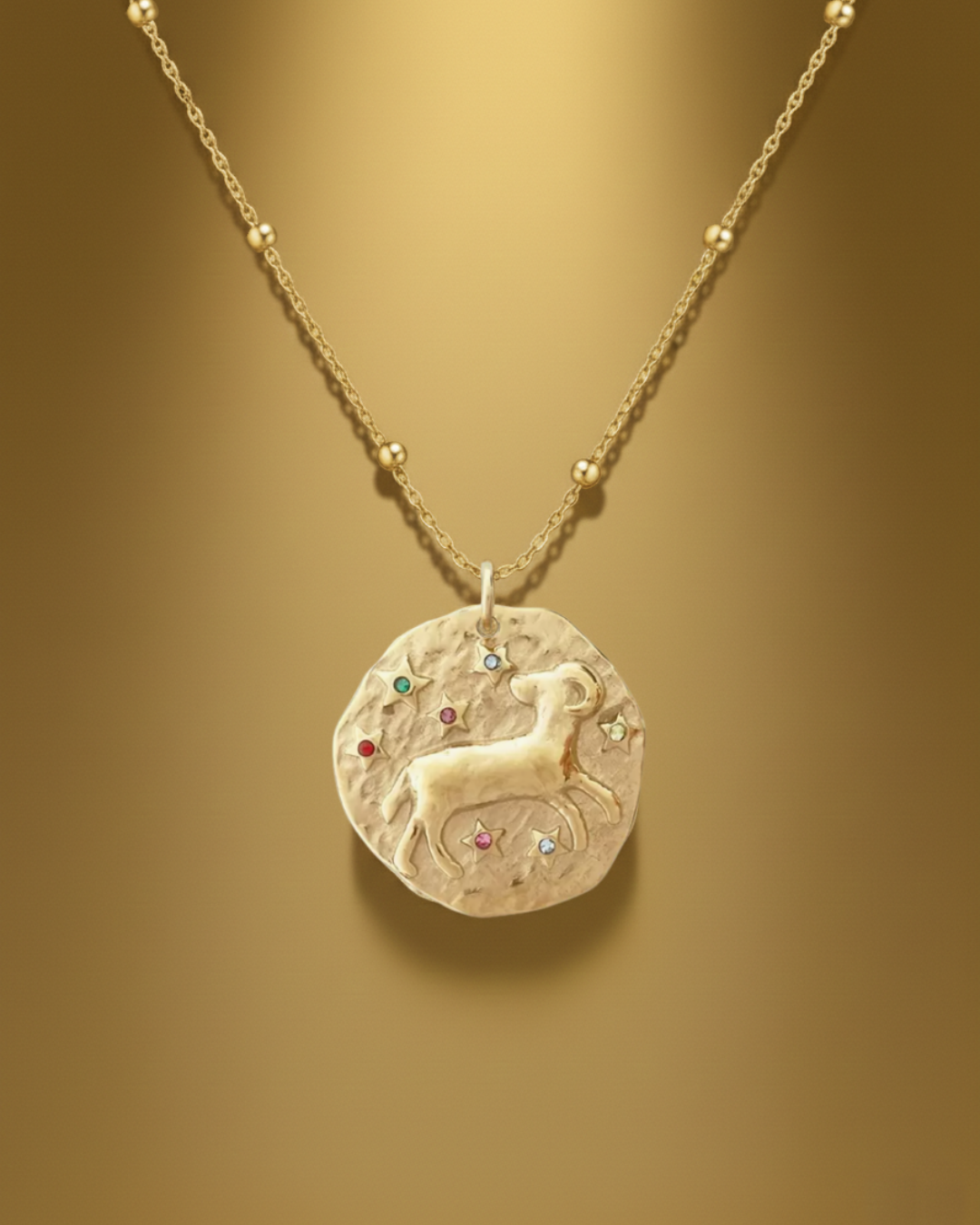 Ariete - Collana Zodiaco Oro