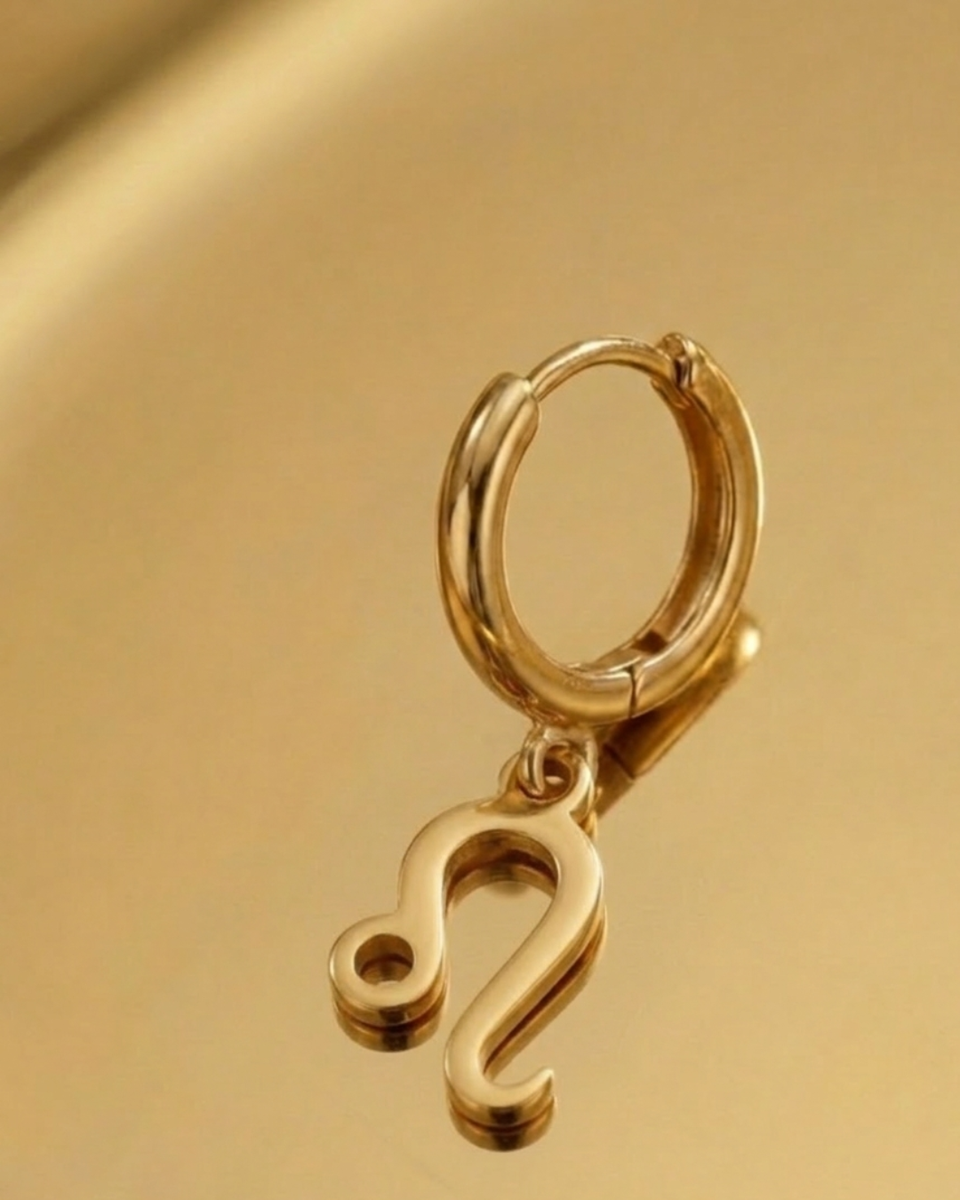 Orecchino Segno Zodiacale Leone - Oro