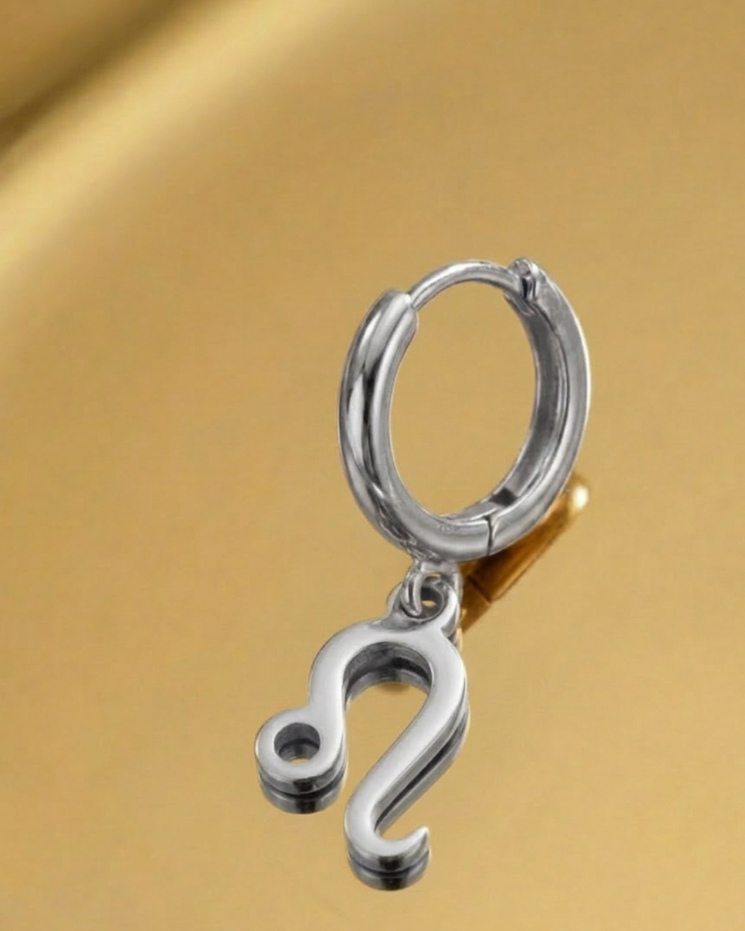 Orecchino Segno Zodiacale Leone - Argento