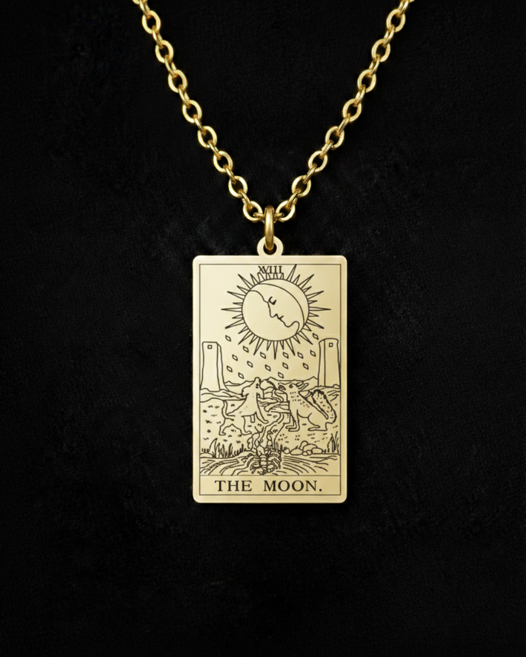 La Luna Tarocchi - Collana Oro