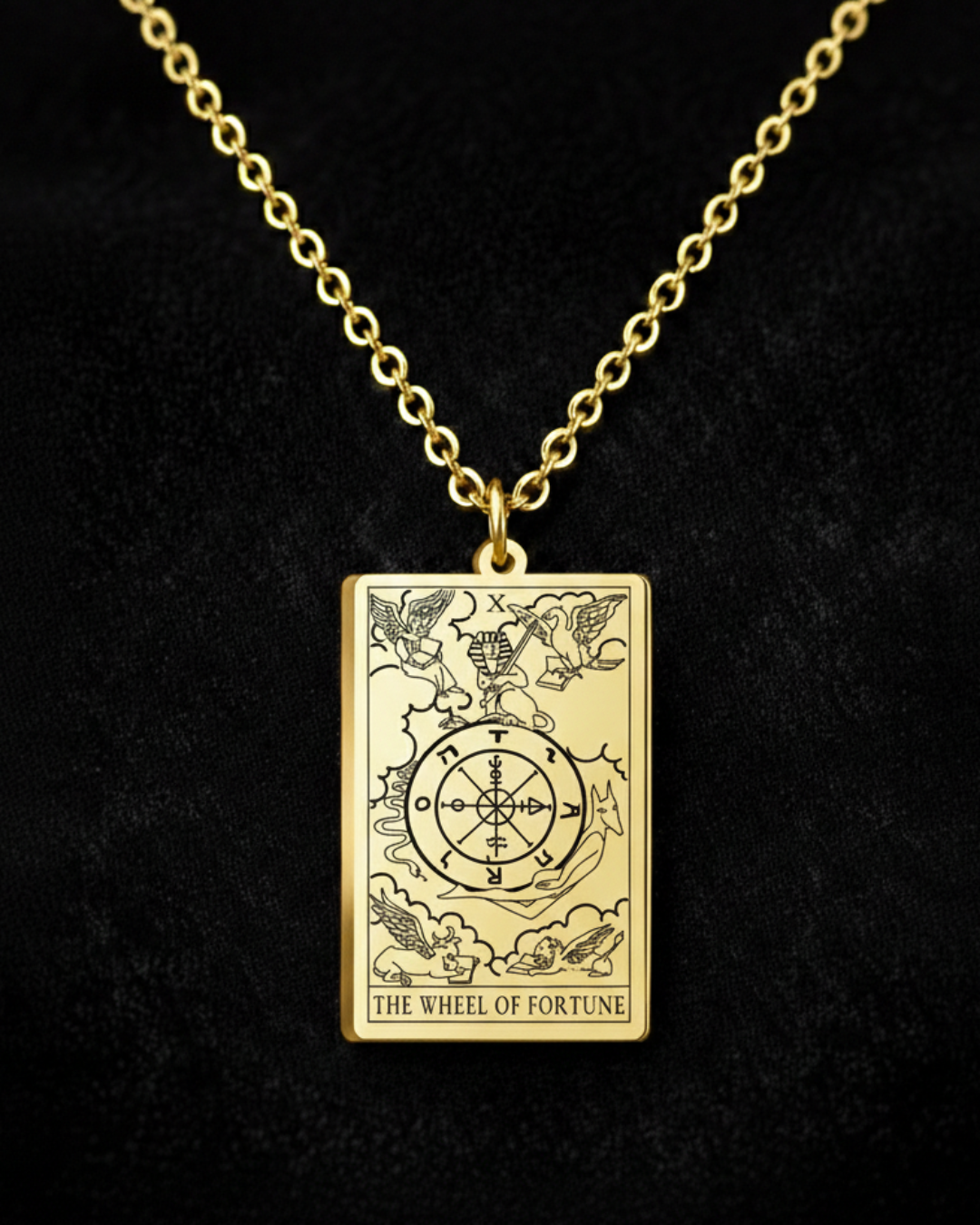 La Ruota della Fortuna Tarocchi - Collana Oro